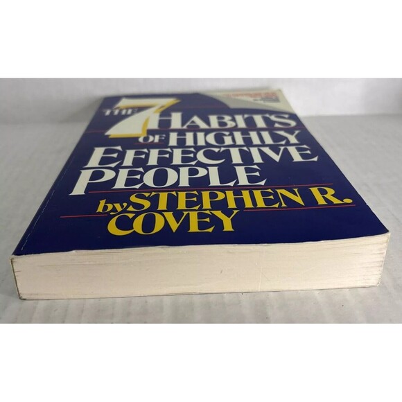 The 7 Habits of Highly Effective People by Stephen R Covey Paperback Good - Picture 3 of 6